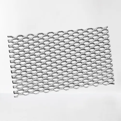 Expanded titanium mesh