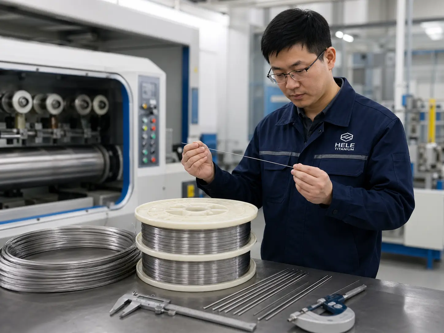 Titanium Wire Drawing Process