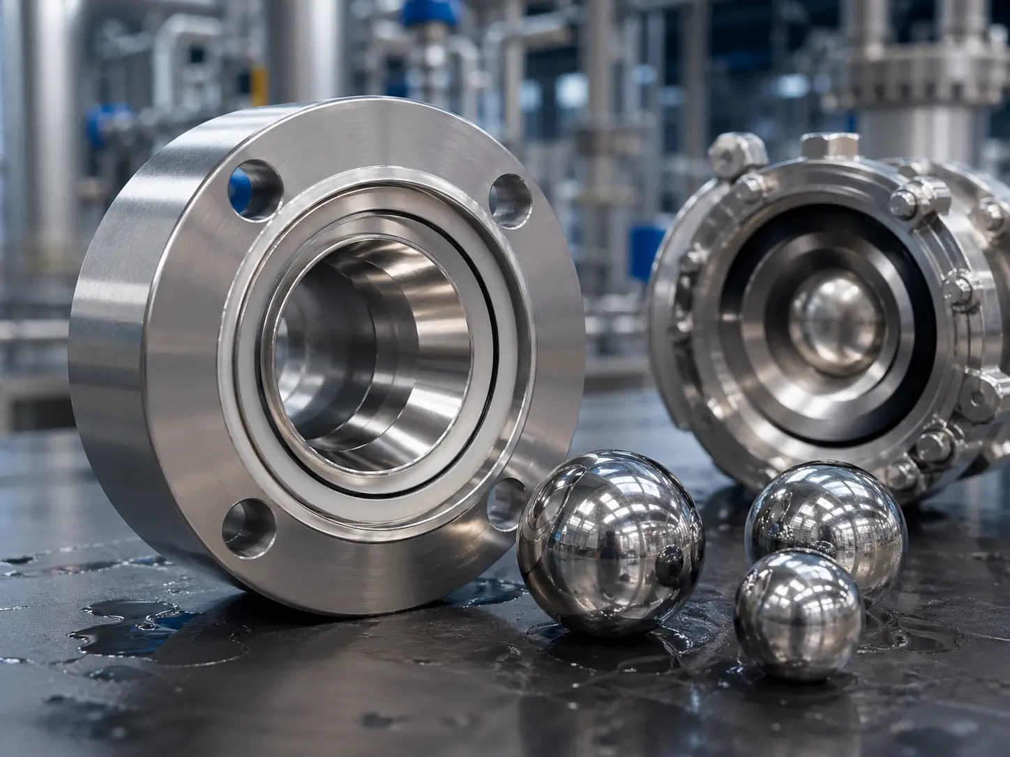 Titanium Valve Balls