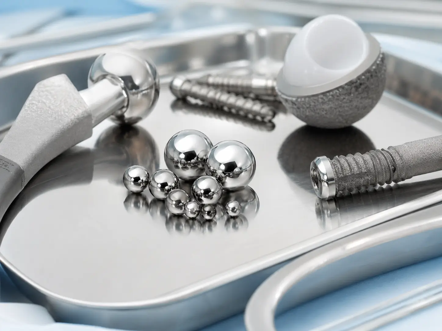 Custom Titanium Spherical Components
