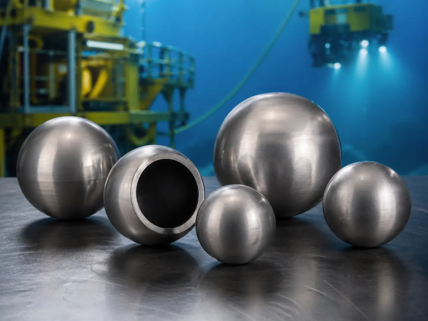 Hollow Titanium Spheres