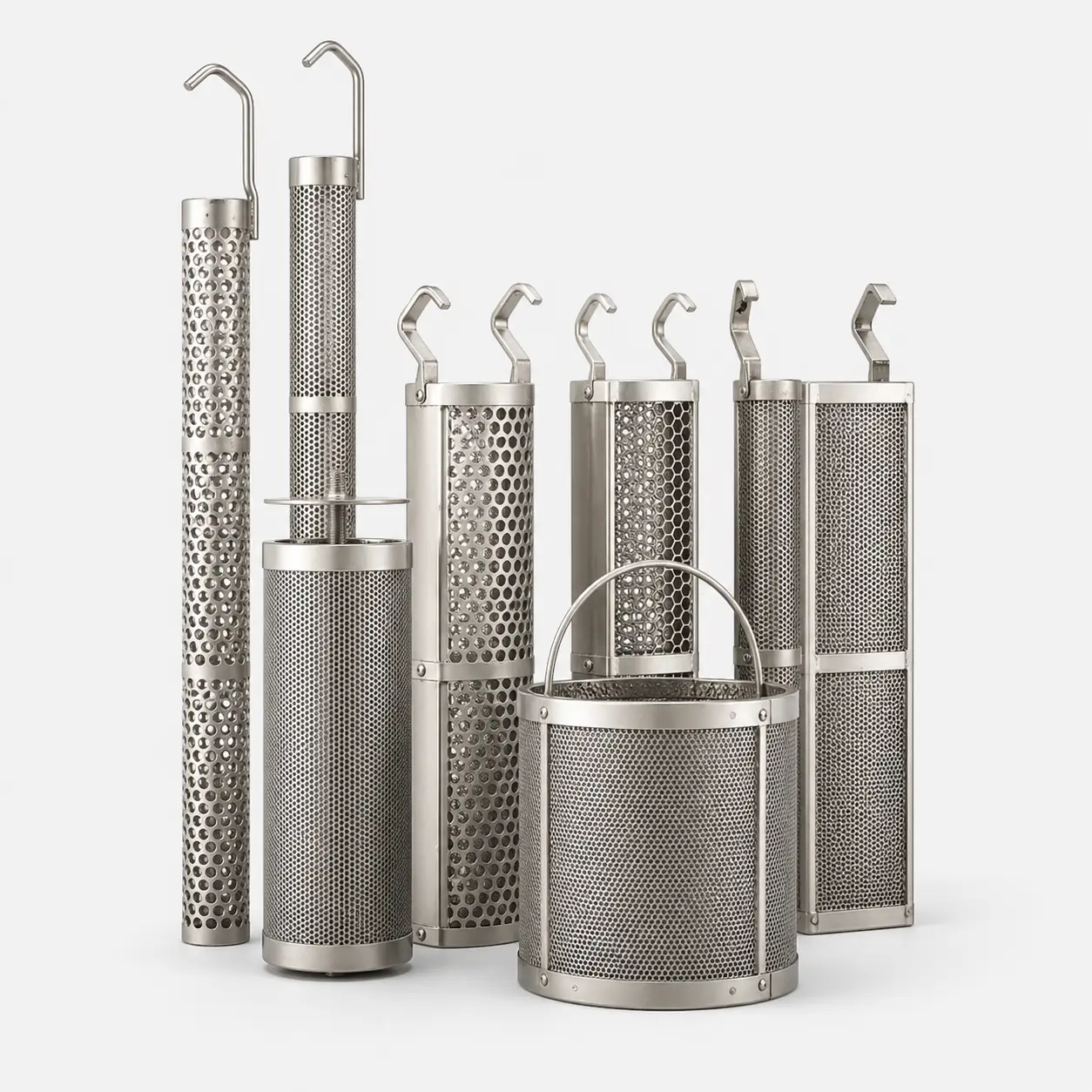 Perforated Titanium Anode Baskets