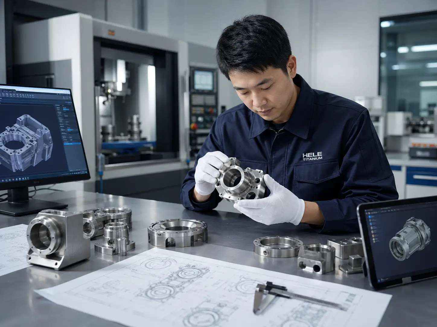 CNC Titanium Part Machining