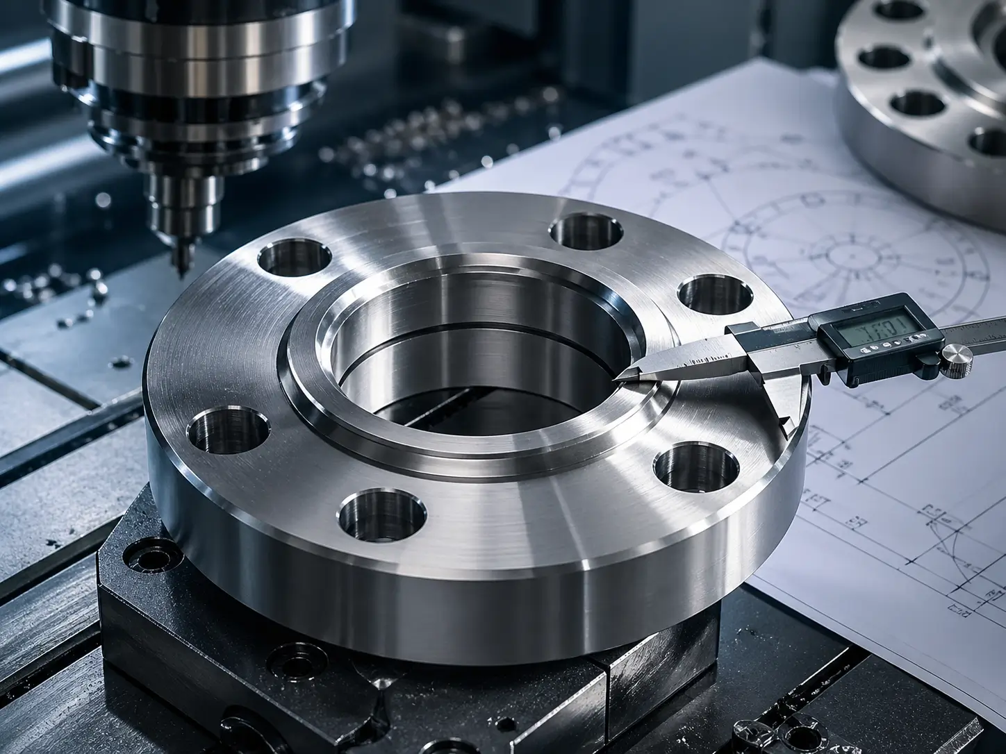 CNC Precision Machining Flange Face