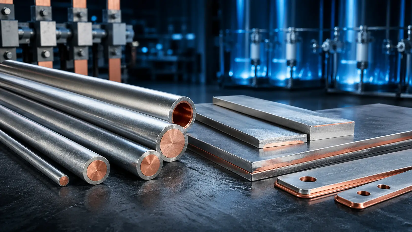Titanium-Clad Copper Manufacturing