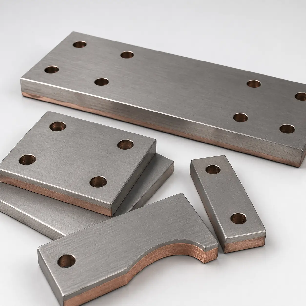 Titanium-Clad Copper Plates