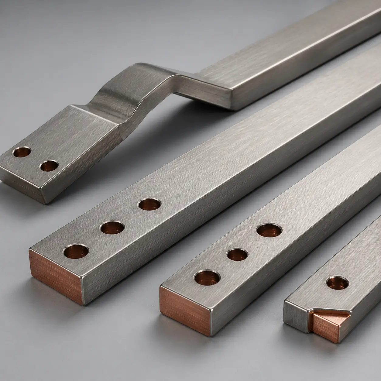 Titanium-Clad Copper Busbars