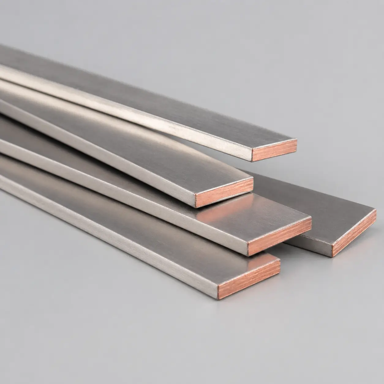 Titanium-Clad Copper Strips