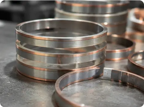 Silver slip ring preparation
