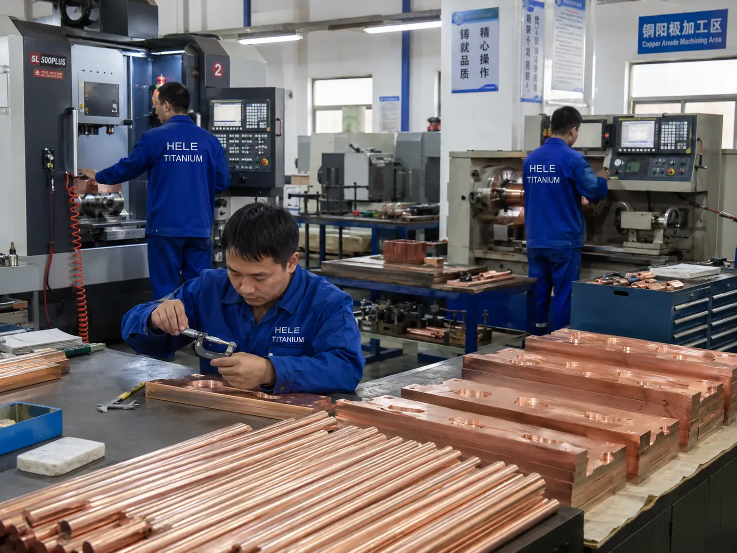 Copper material