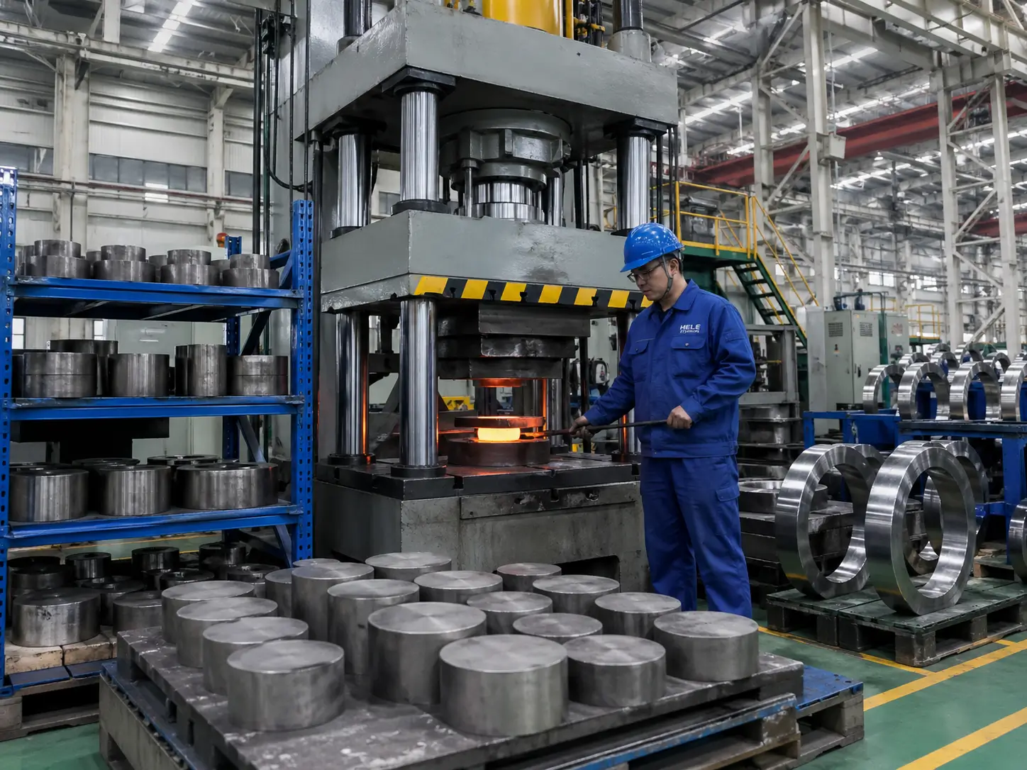 Forging Press Area