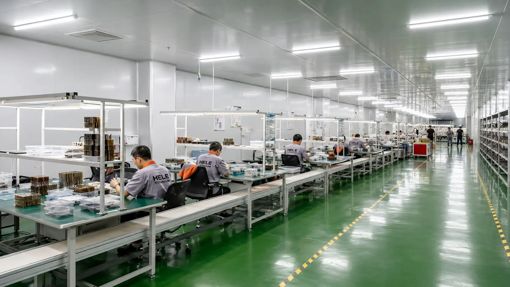PEM Stack Assembly Area