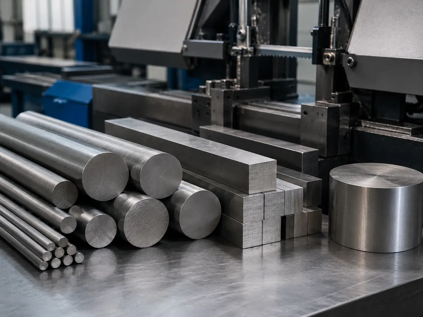 Titanium Rod, Bar & Billet Cutting