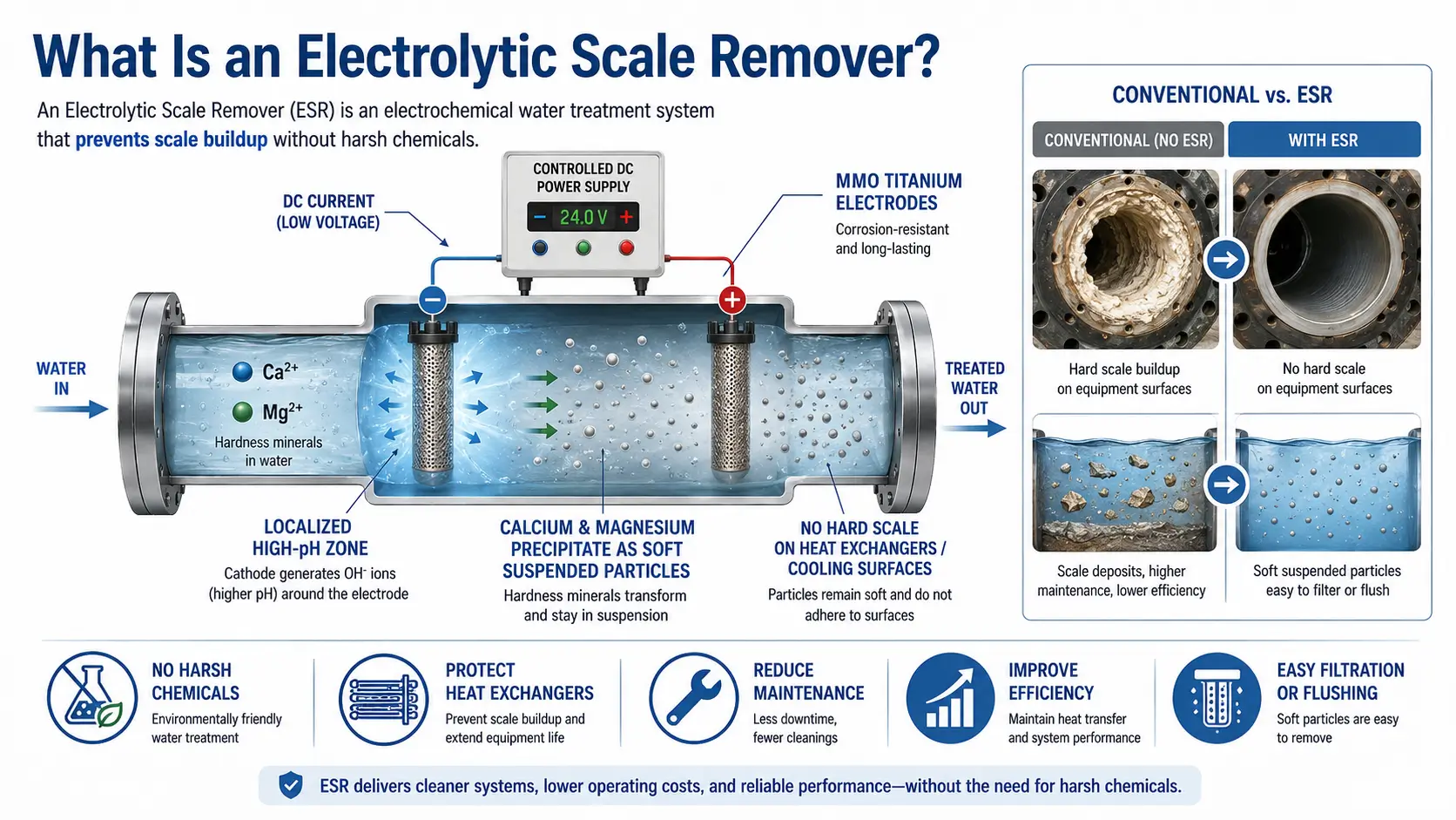 Electrolytic Scale Remover System