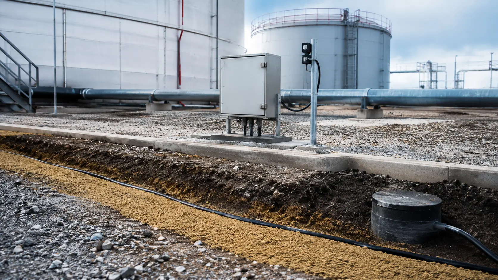 Shallow Groundbed ICCP Anode System