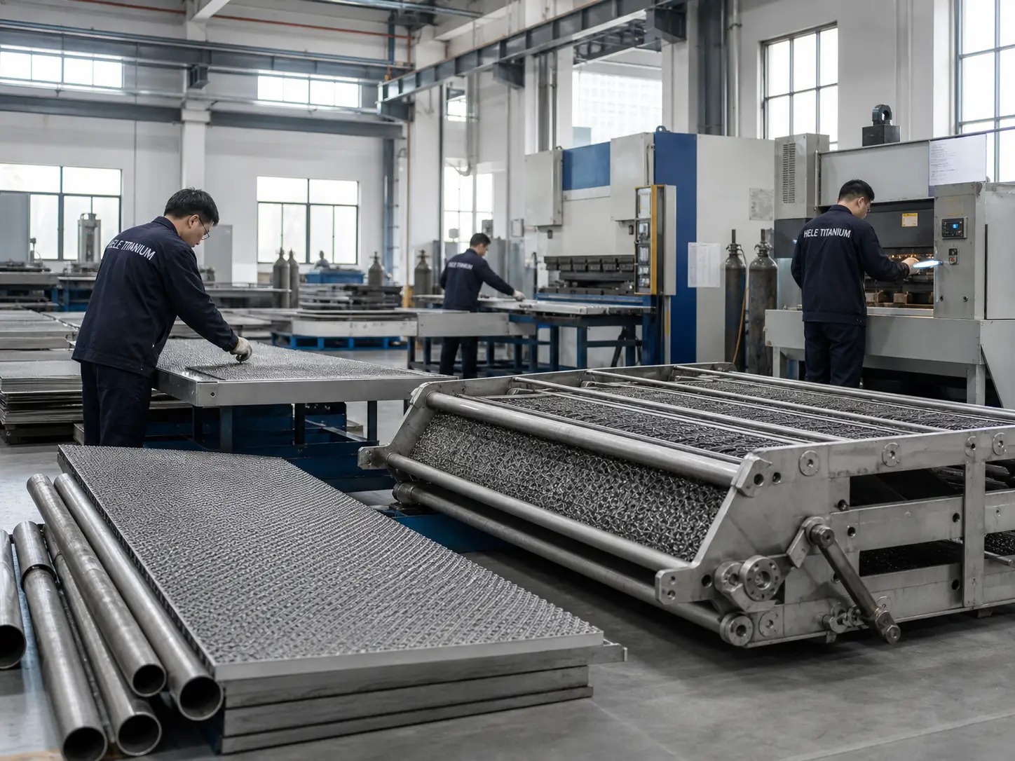 Titanium Fabrication Area
