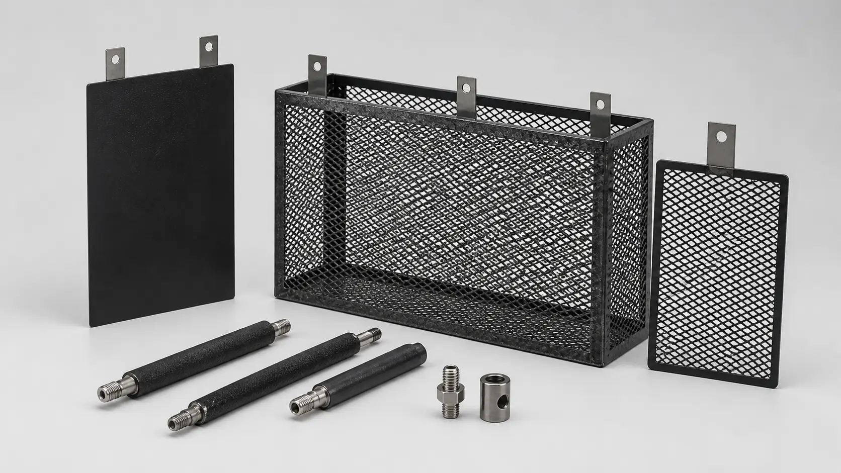 Custom Ru-Ir Electrode Assemblies