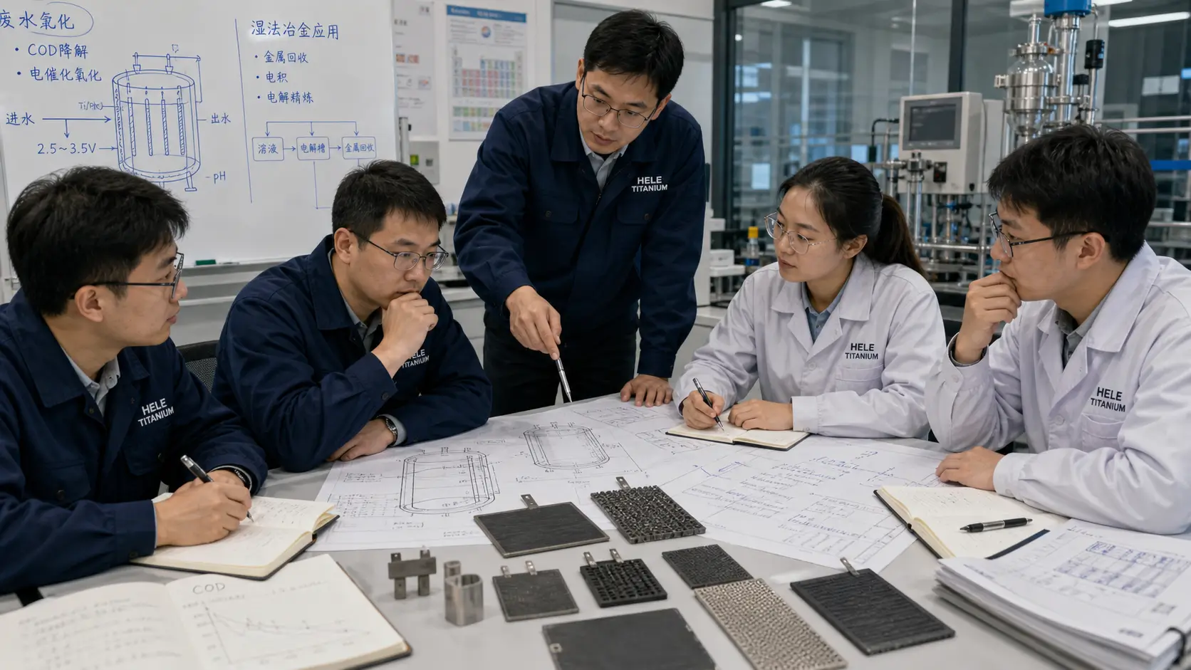 Engineer inspecting BDD plates