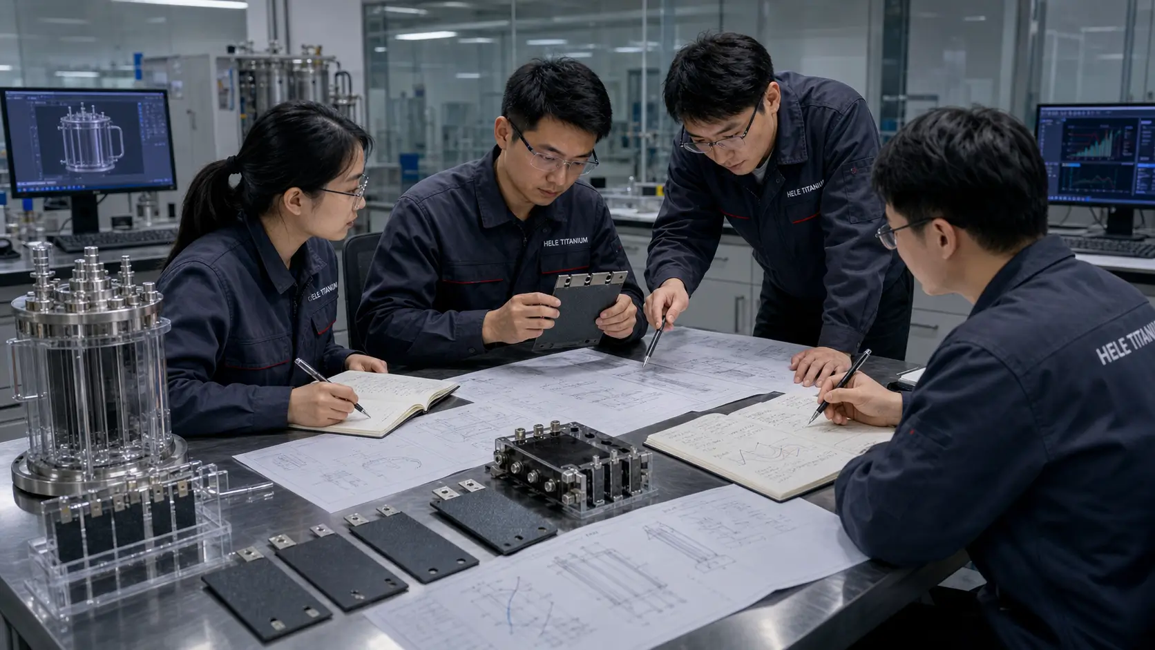 Engineer checking custom BDD module