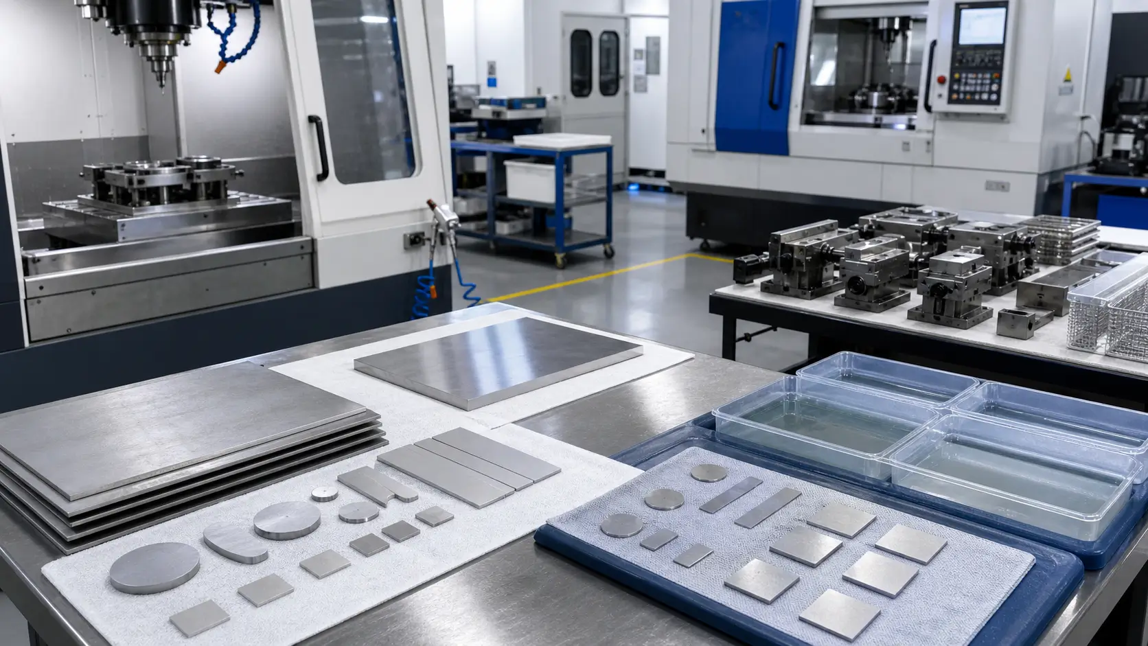 Titanium Fabrication Area