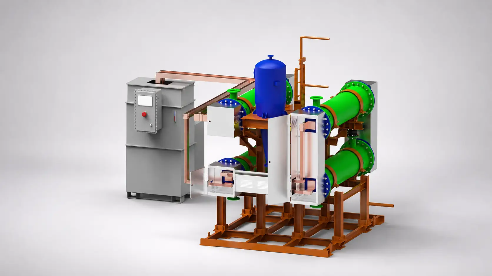 Brine Electrochlorination Cell
