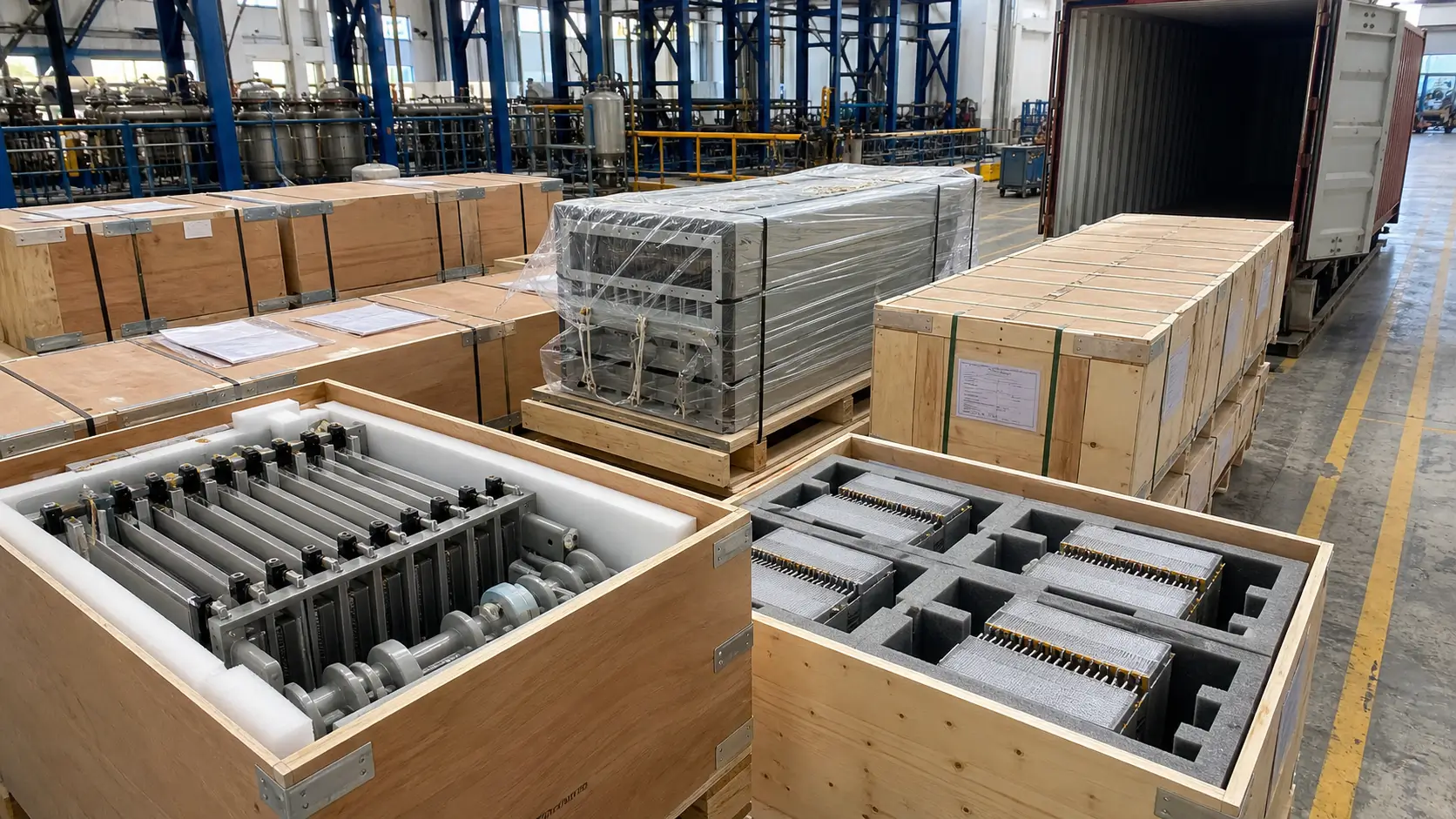 OEM Cell Packing & Dispatch Area