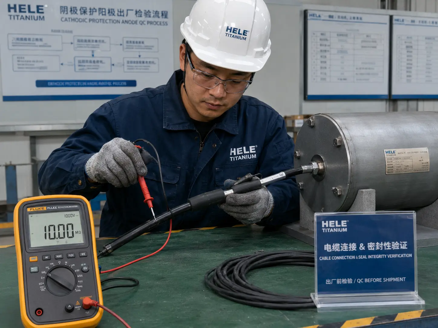 Cable pull test