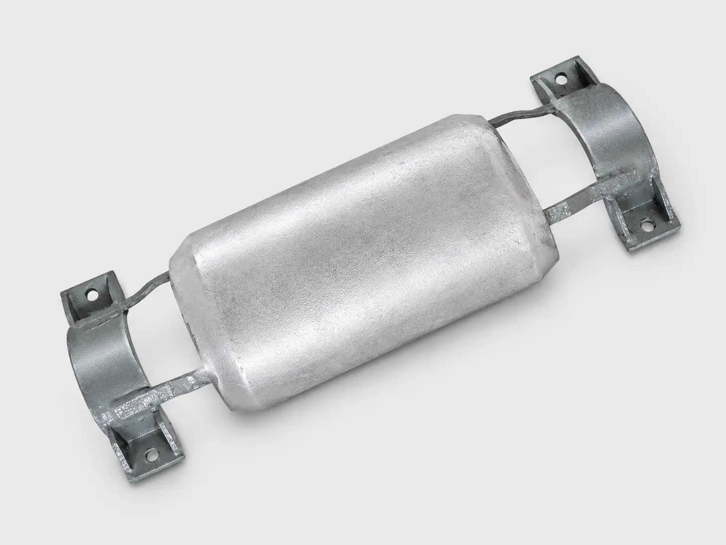 Bracelet Anodes with Steel Inserts