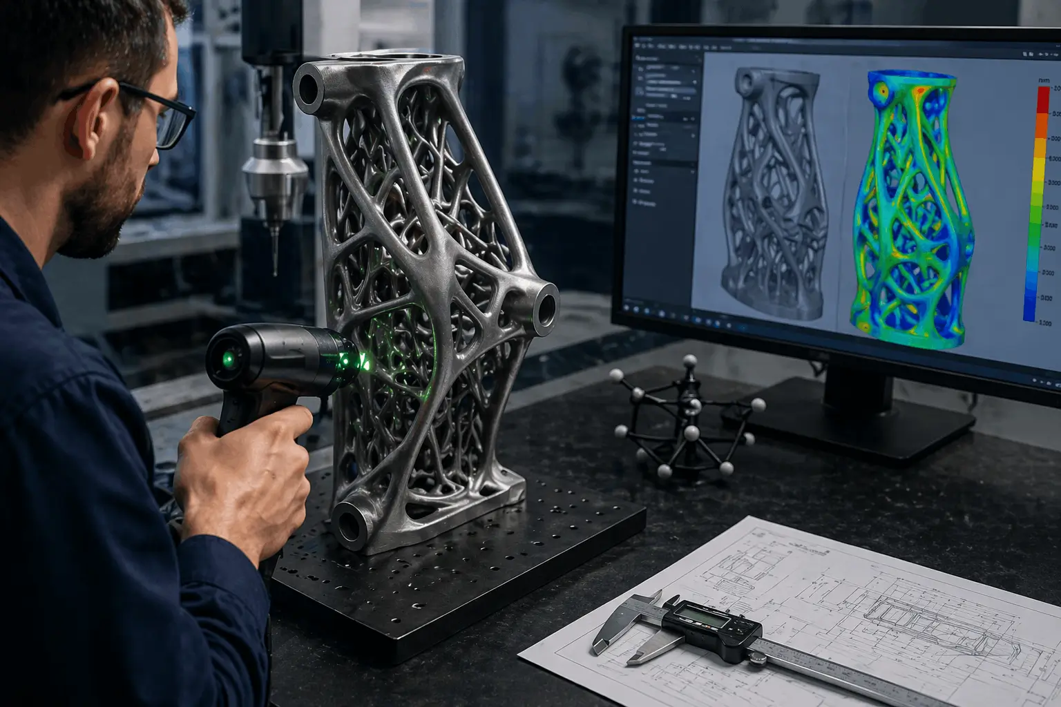 Dimensional verification and inspection workstation