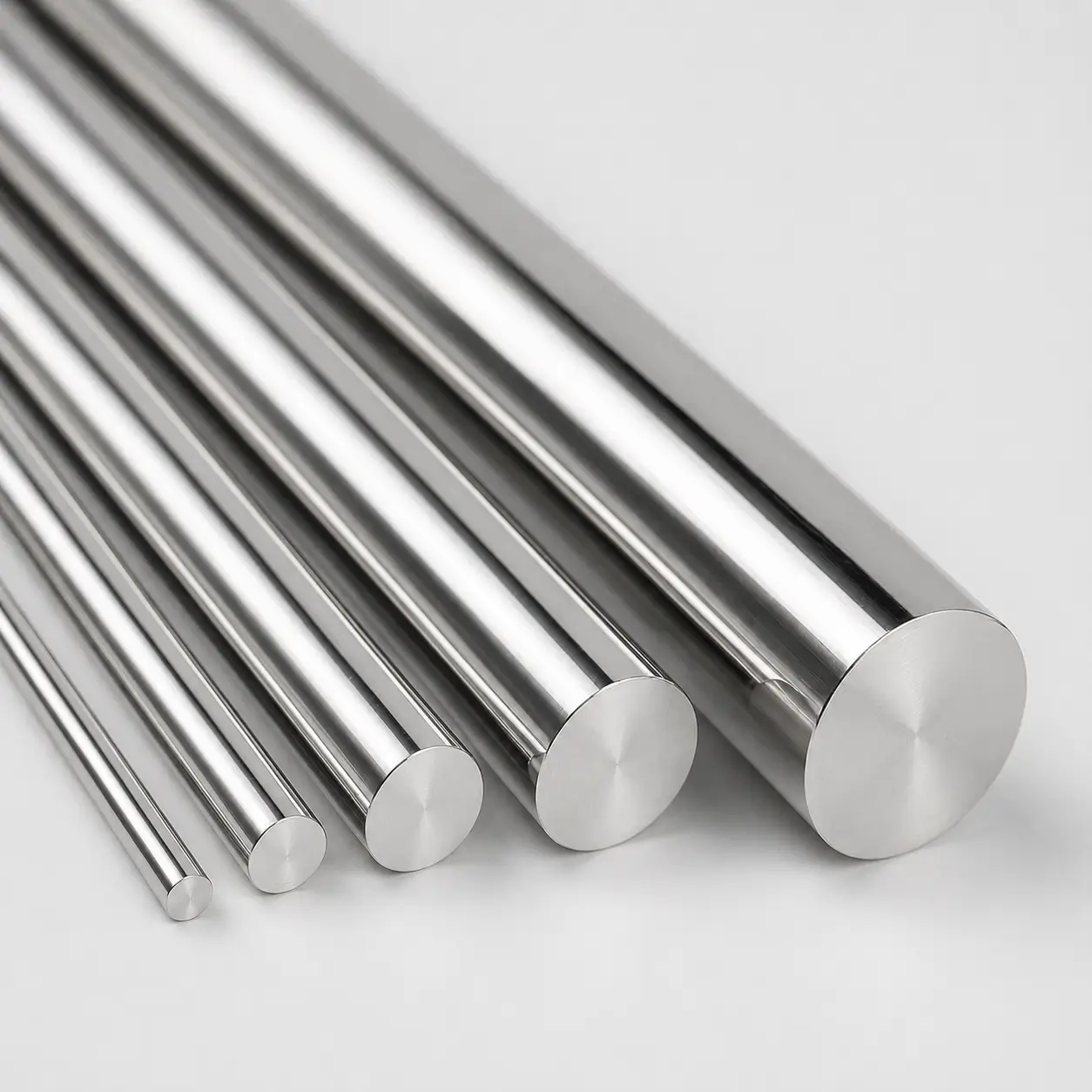 Bright Polished Titanium Rod