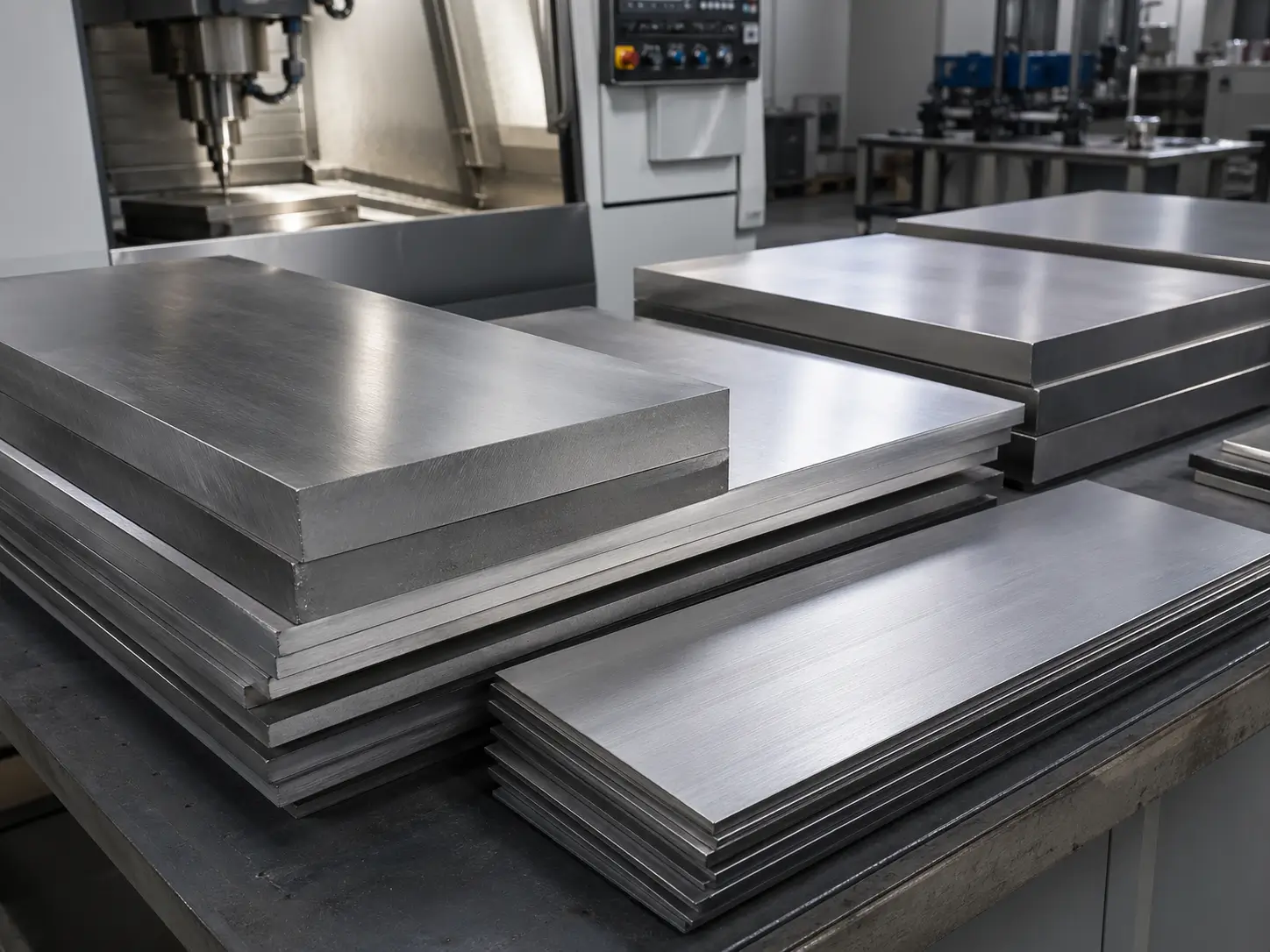 Titanium Plates in Warehouse