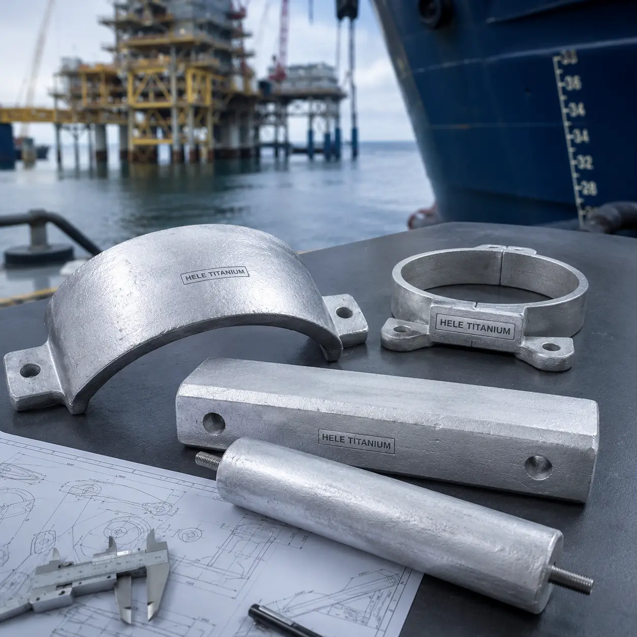 Aluminum Anode Casting Process