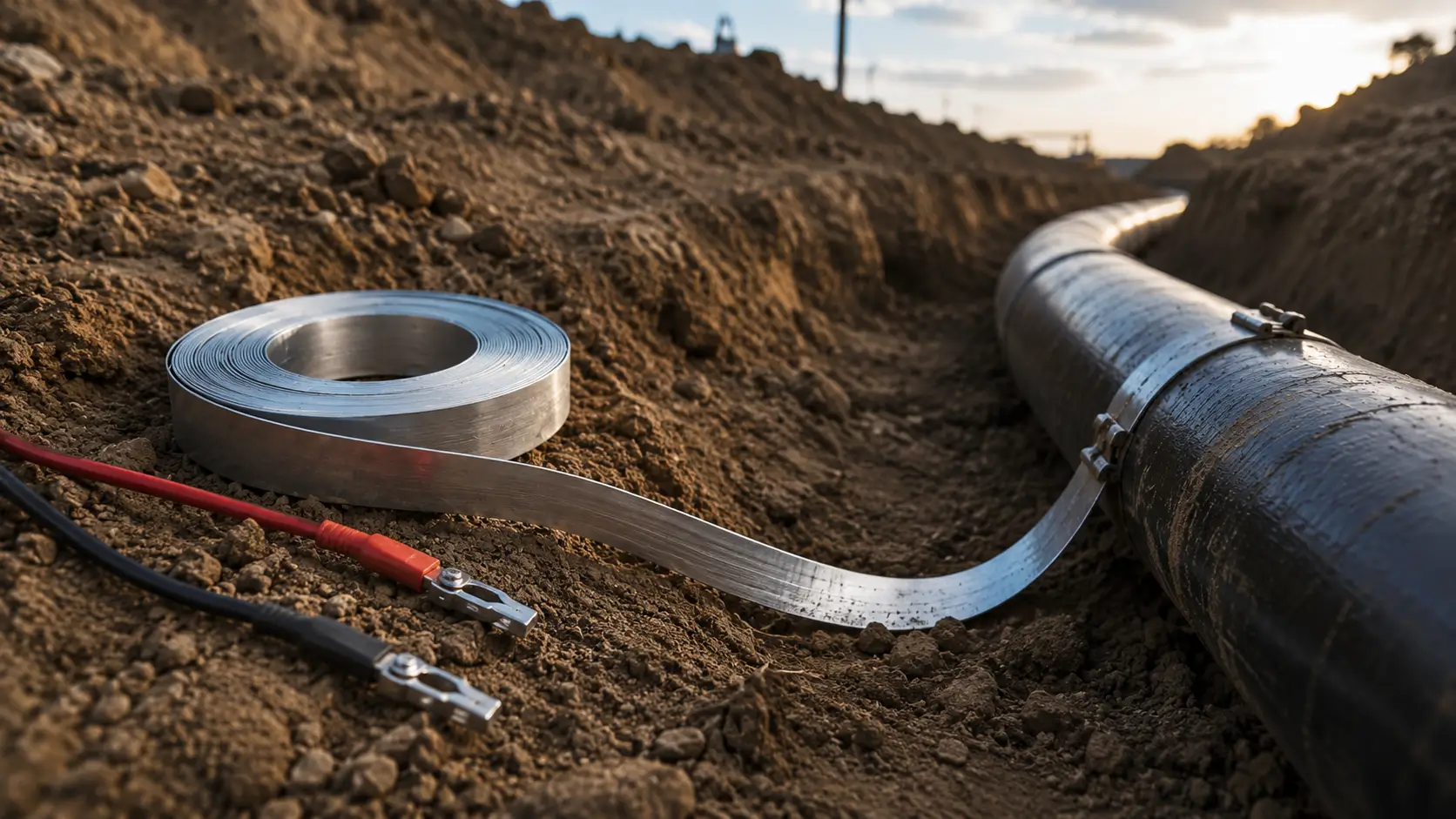 Temporary CP Ribbon Anodes