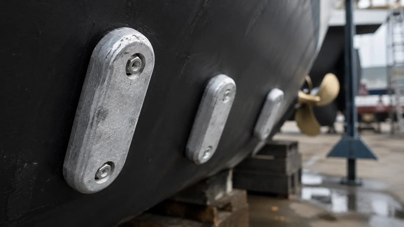Bolt-On Hull Anodes