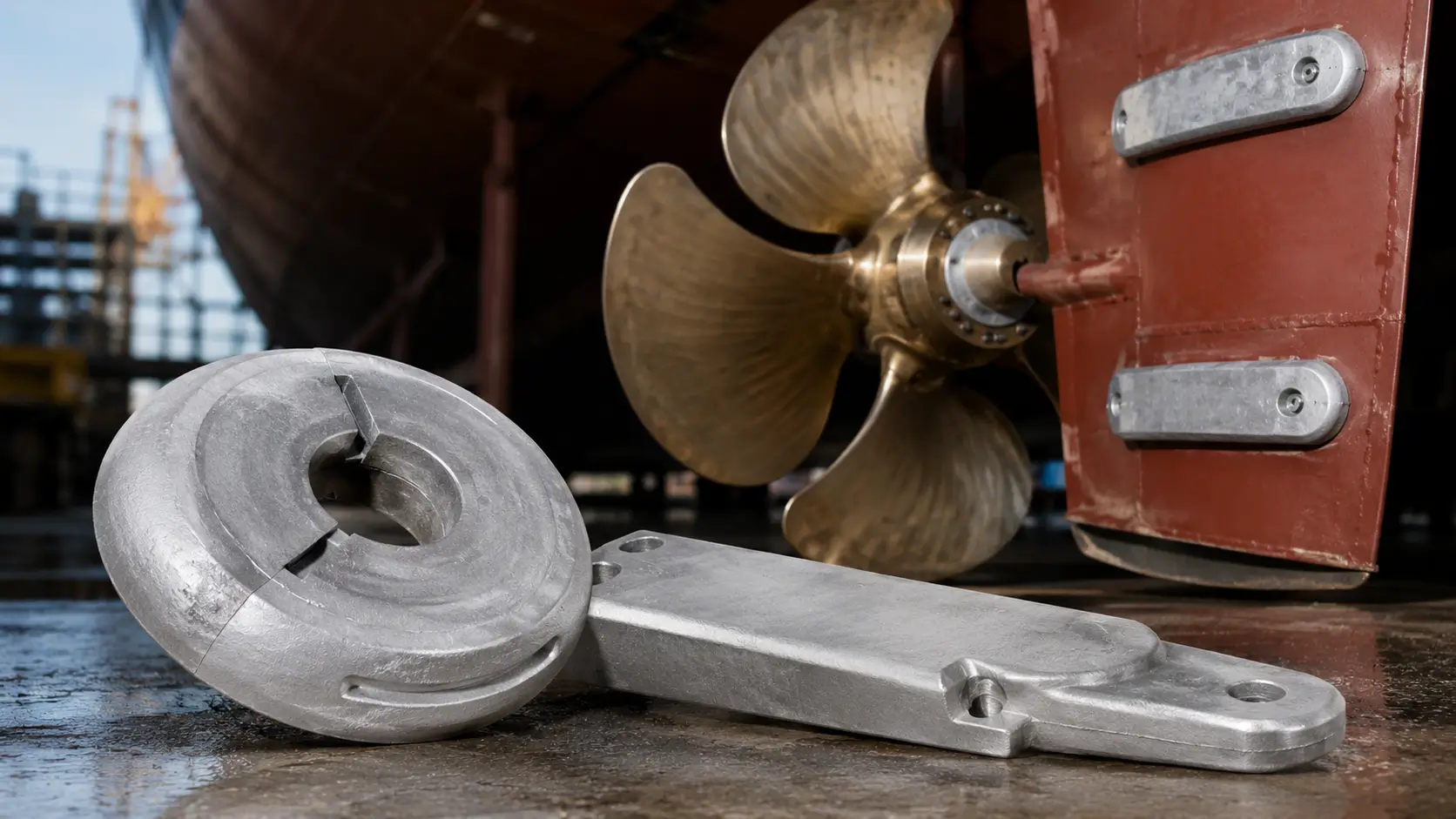 Rudder / Propeller Area Anodes