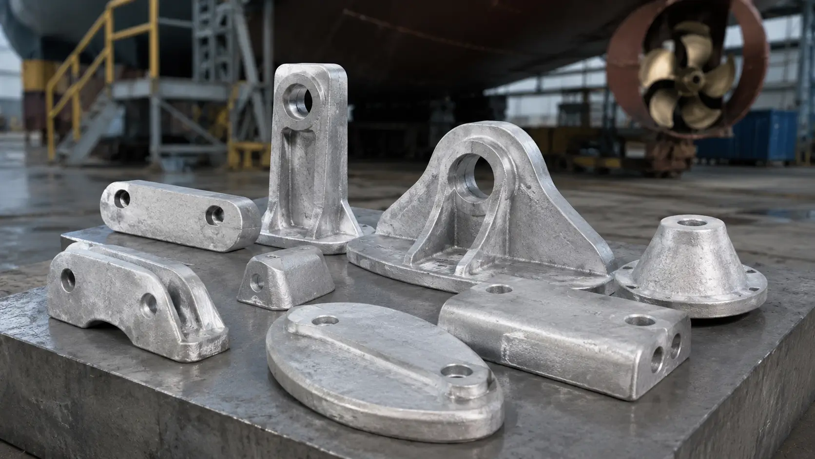 Custom Hull Anode Castings