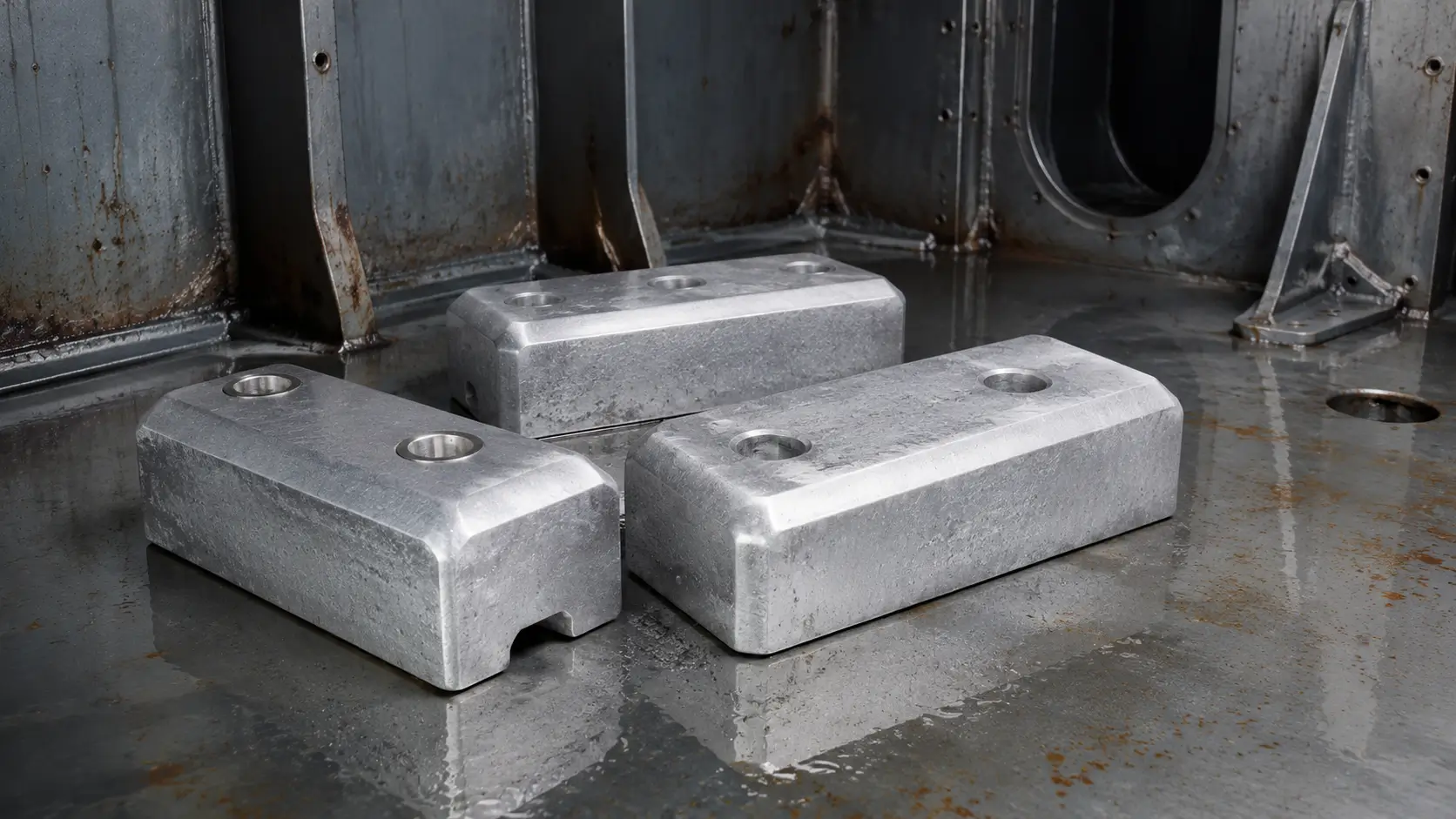 Aluminum Ballast Tank Anodes