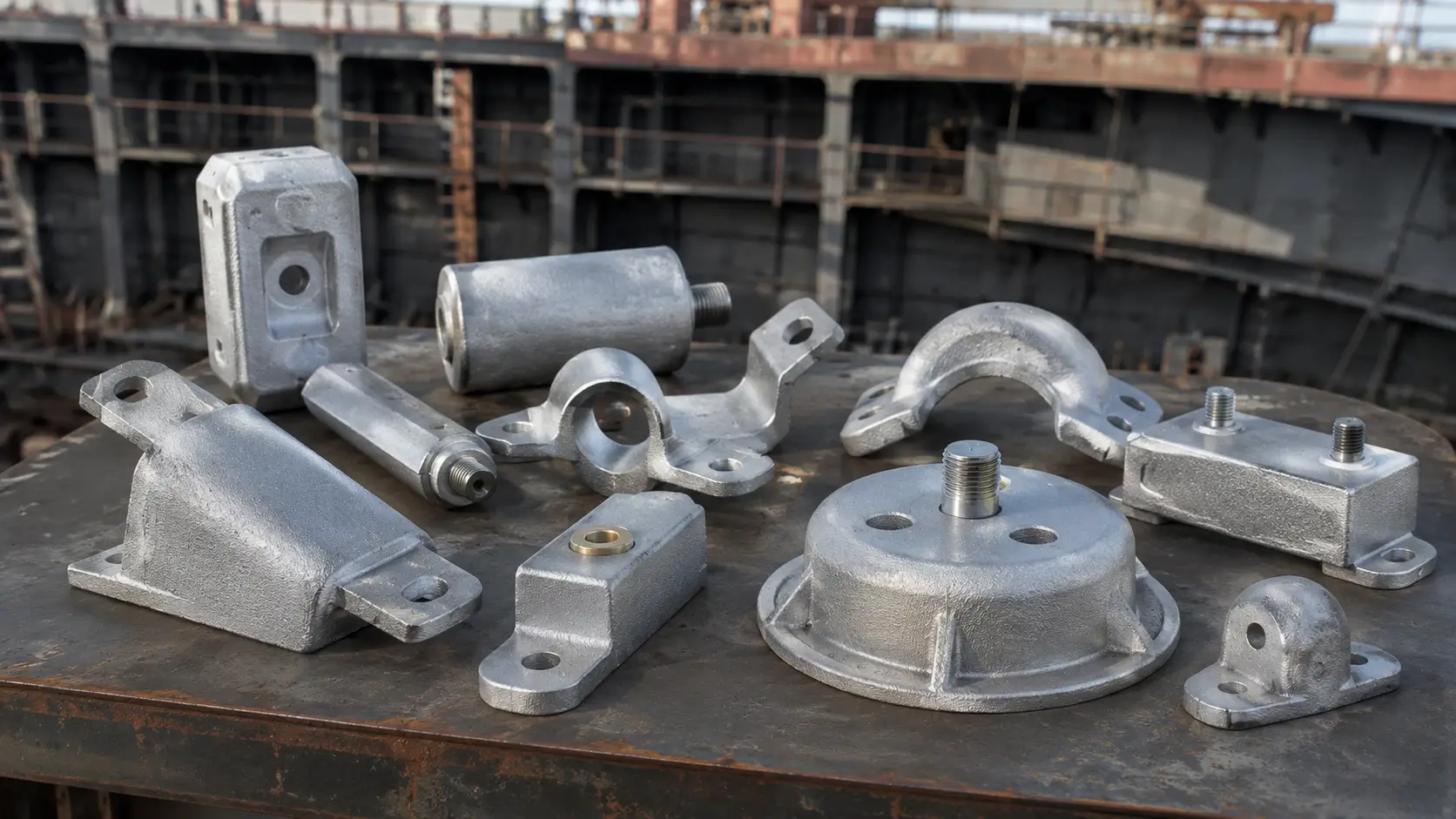 Custom Ballast Tank Anode Castings