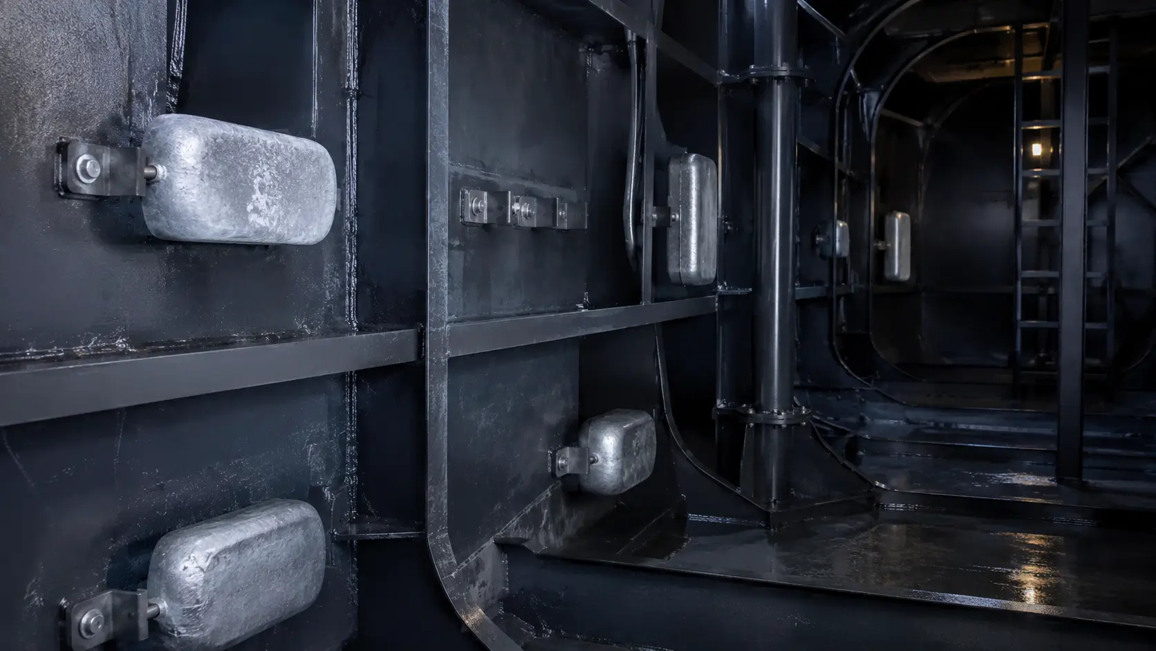 Ballast Tank Anode Casting Inspection