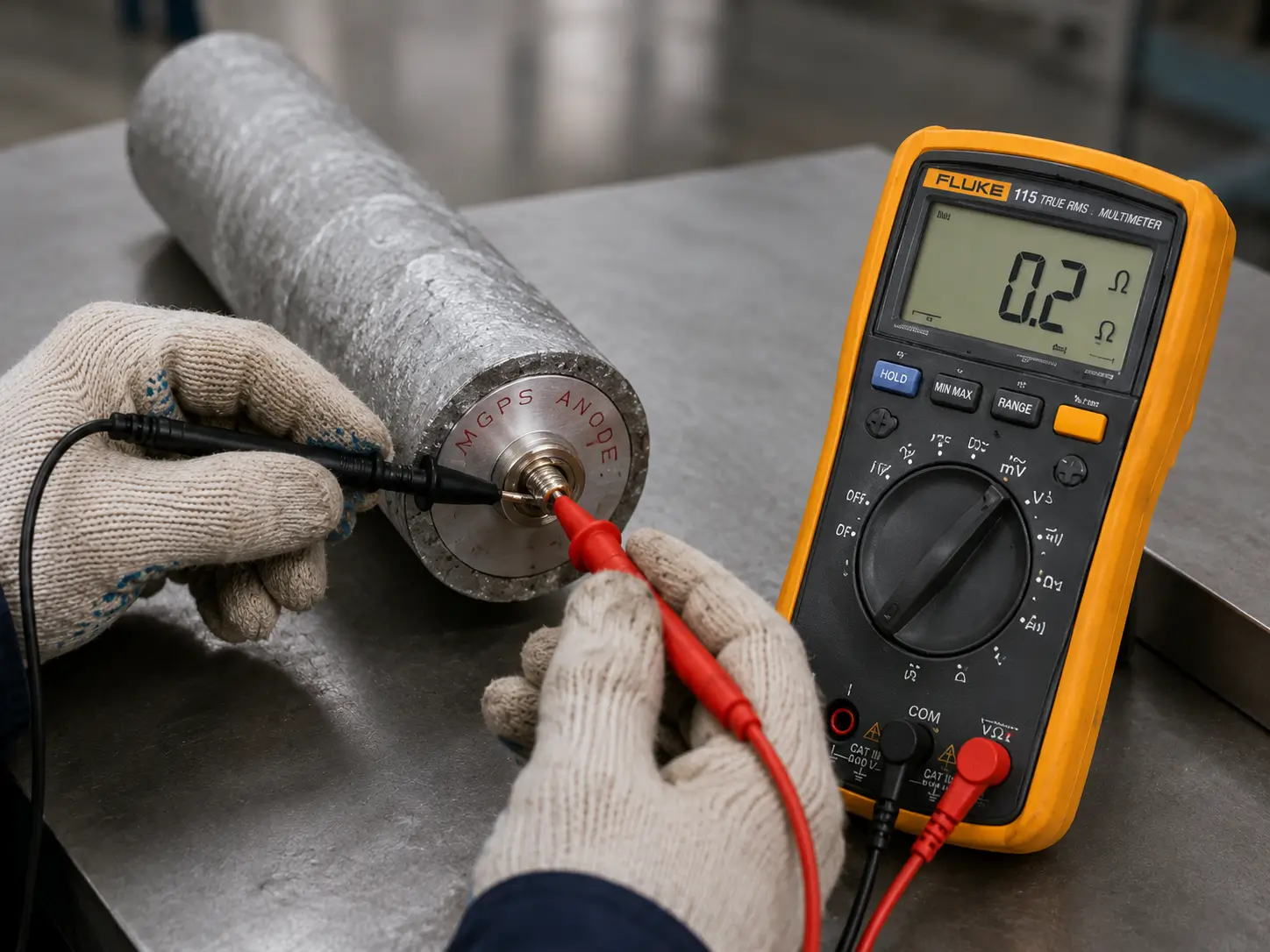 Inspection and testing for anti-fouling system components