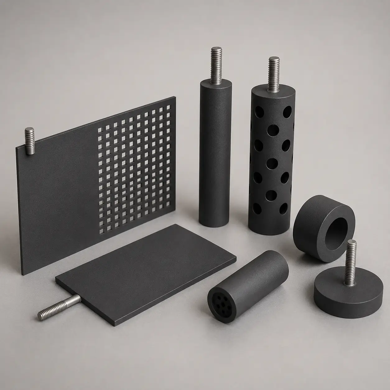 Custom IrO₂ Electrode Assemblies