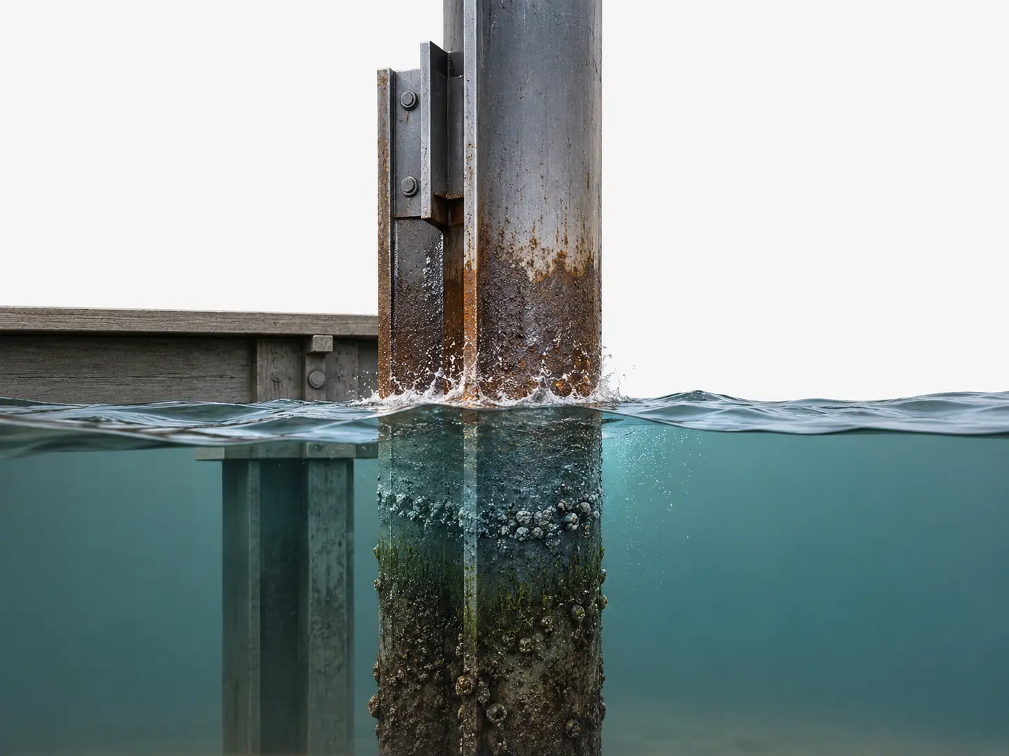 Exposure zones for marine anode selection