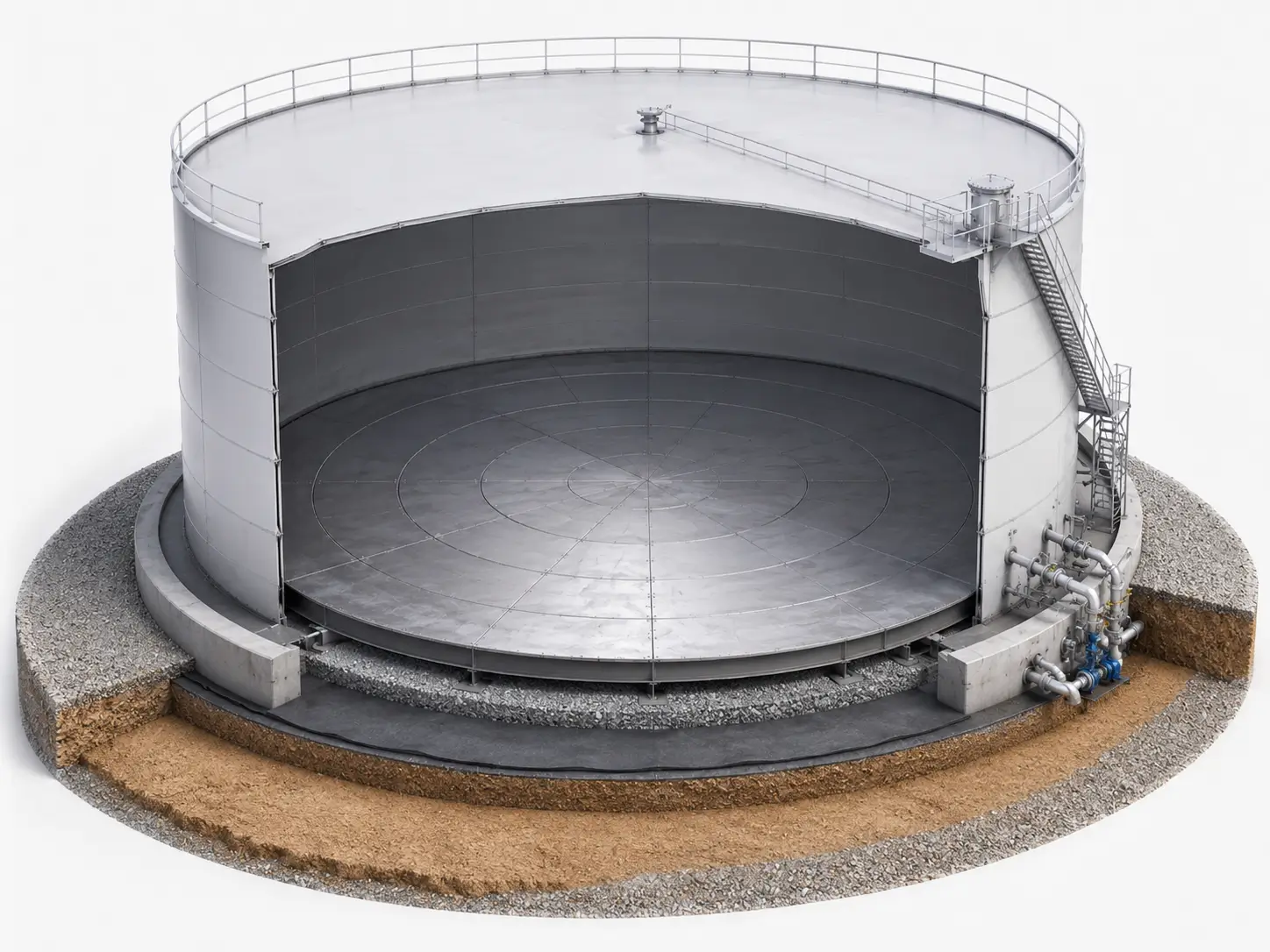 Foundation Type for tank bottom anode selection
