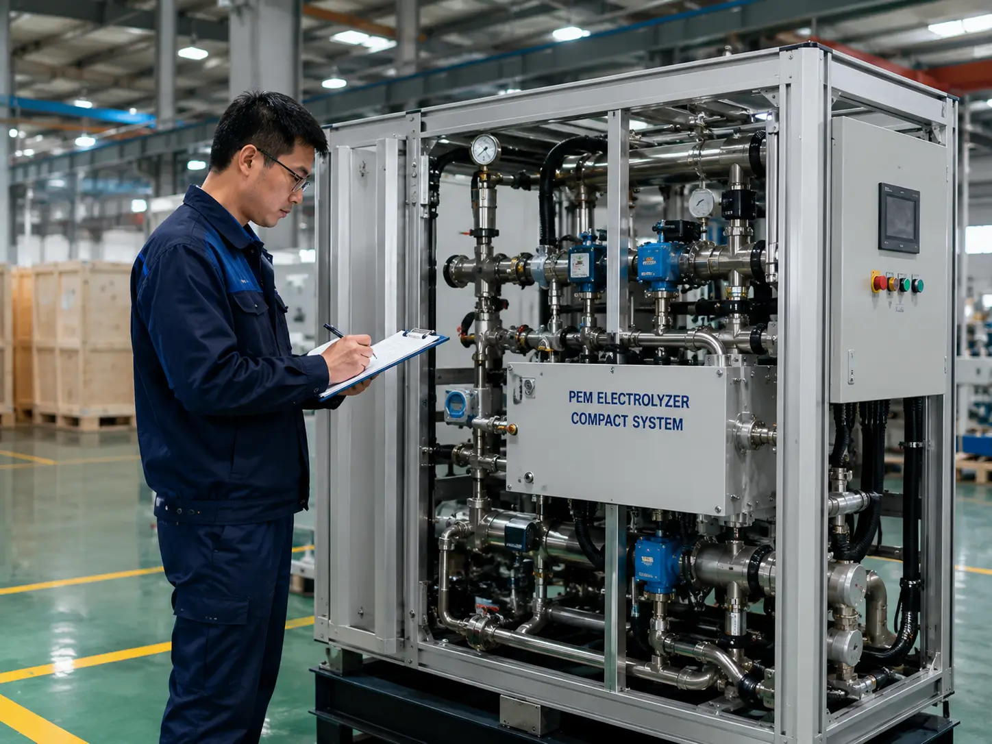Function Testing of Compact Hydrogen Generator