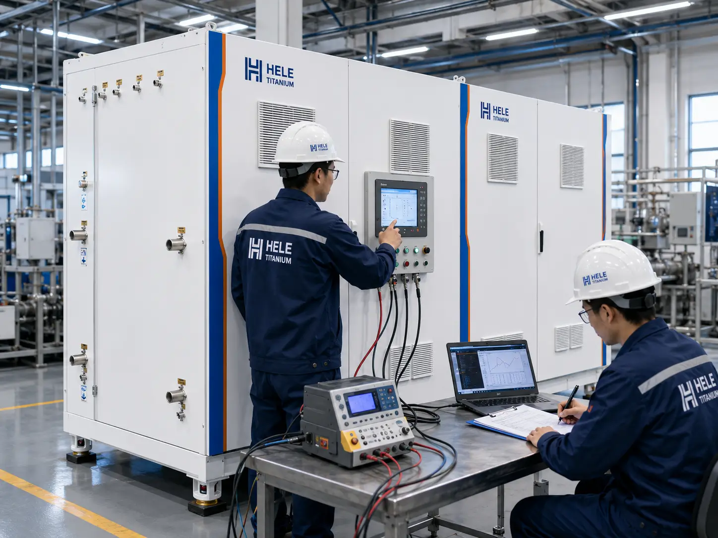 M-Series High-Capacity PEM Electrolyzer FAT Testing