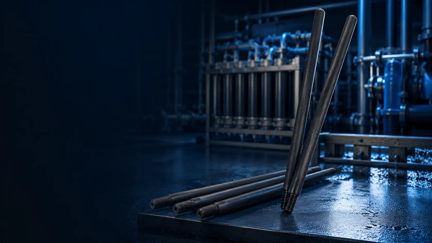 MMO Coated Titanium Rod Anodes