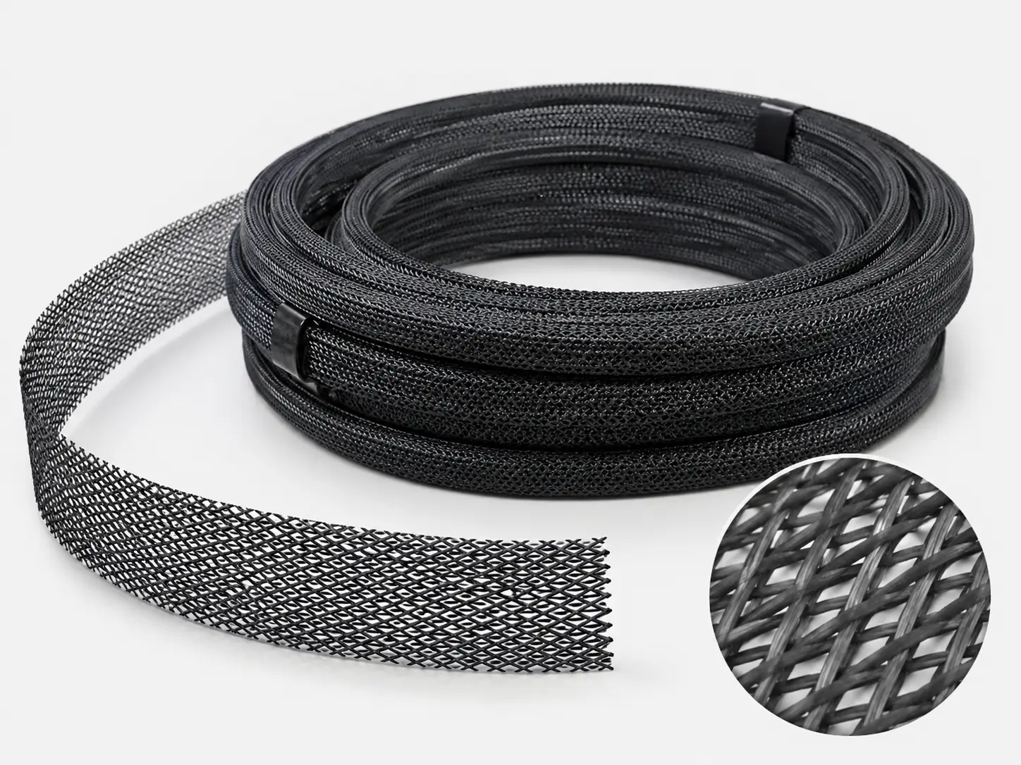 MMO Mesh Ribbon Anode Close-up
