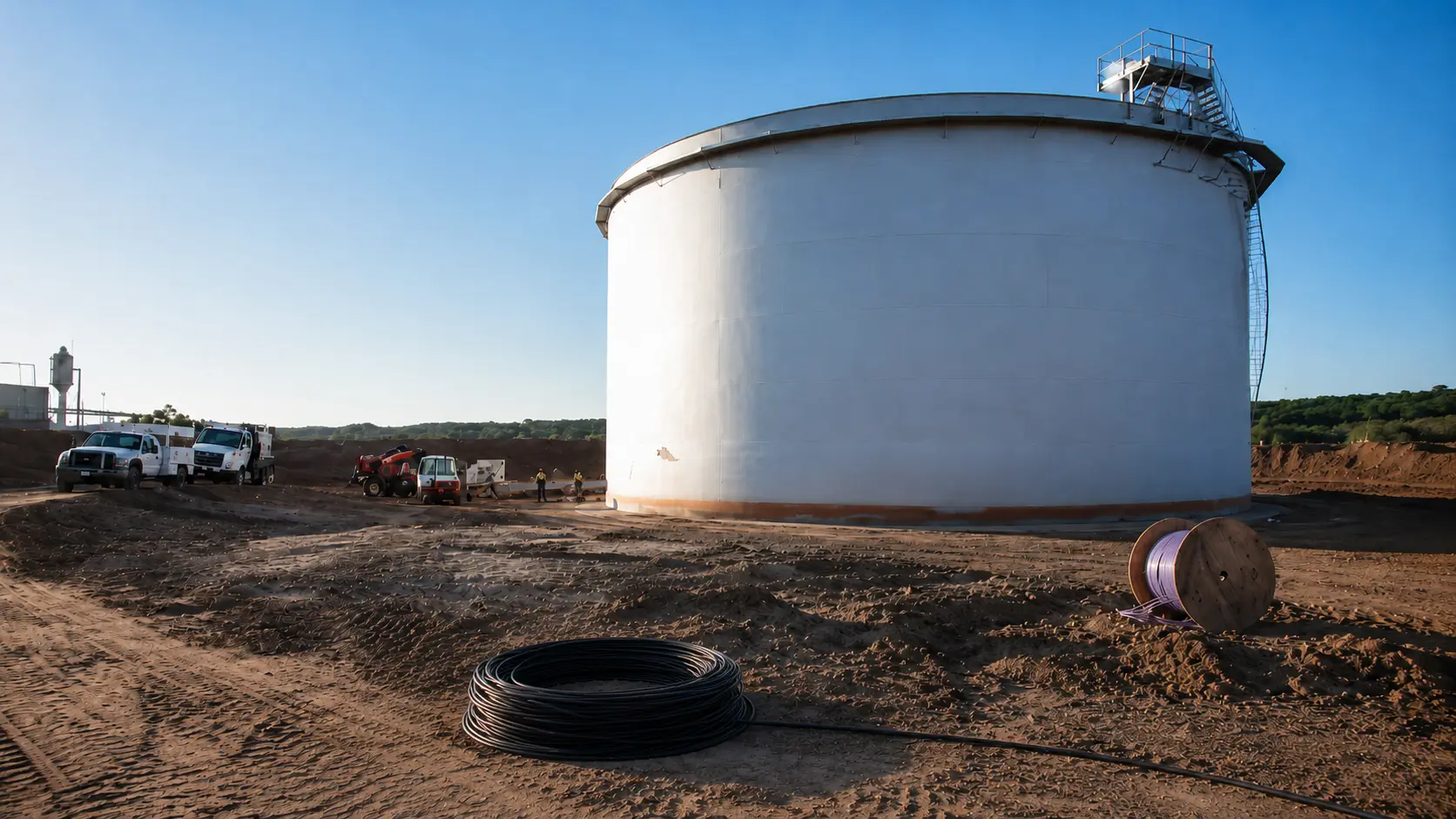 MMO coated titanium wire anodes for cathodic protection