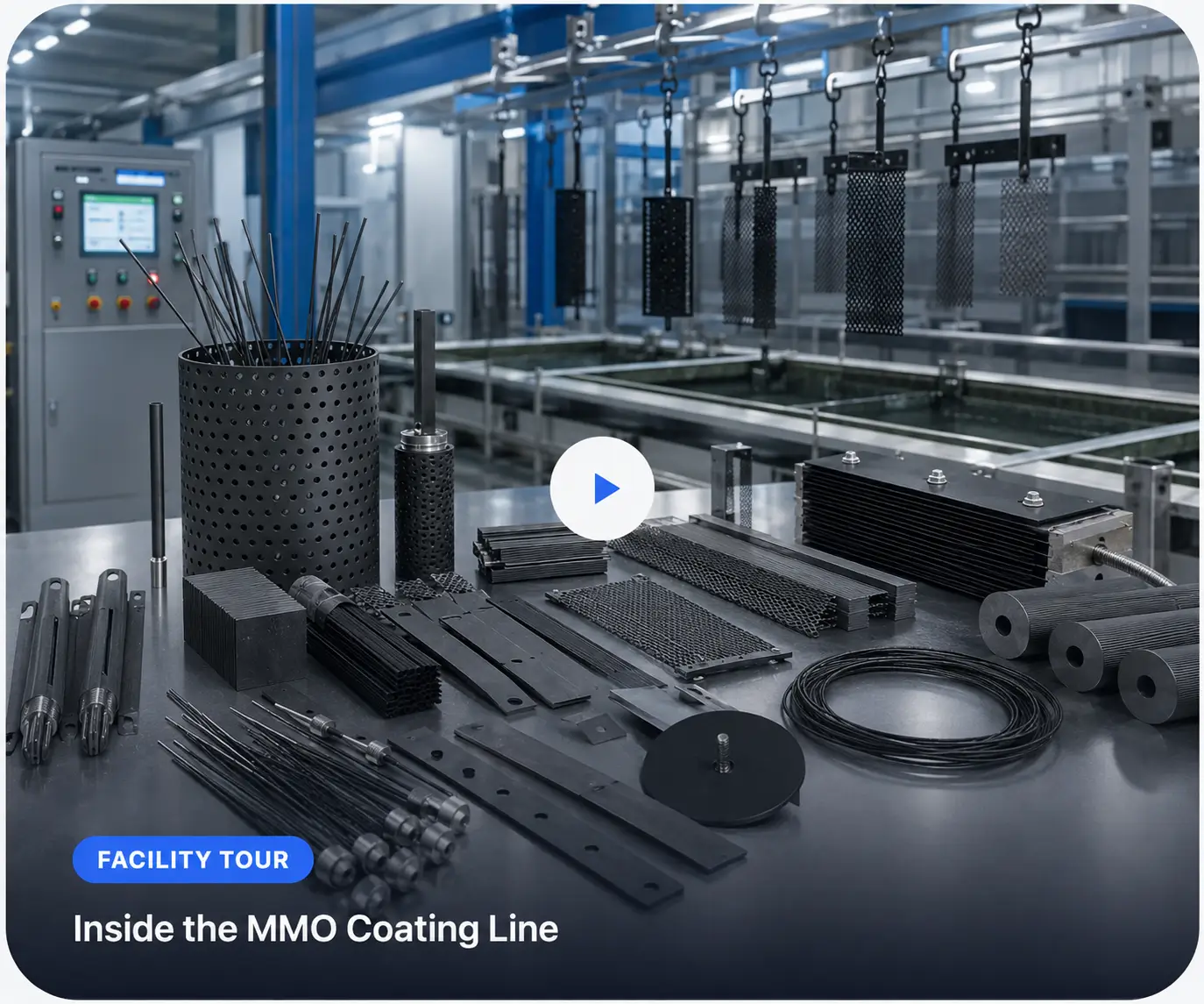 Baoji Anode Facility - MMO Coating Process
