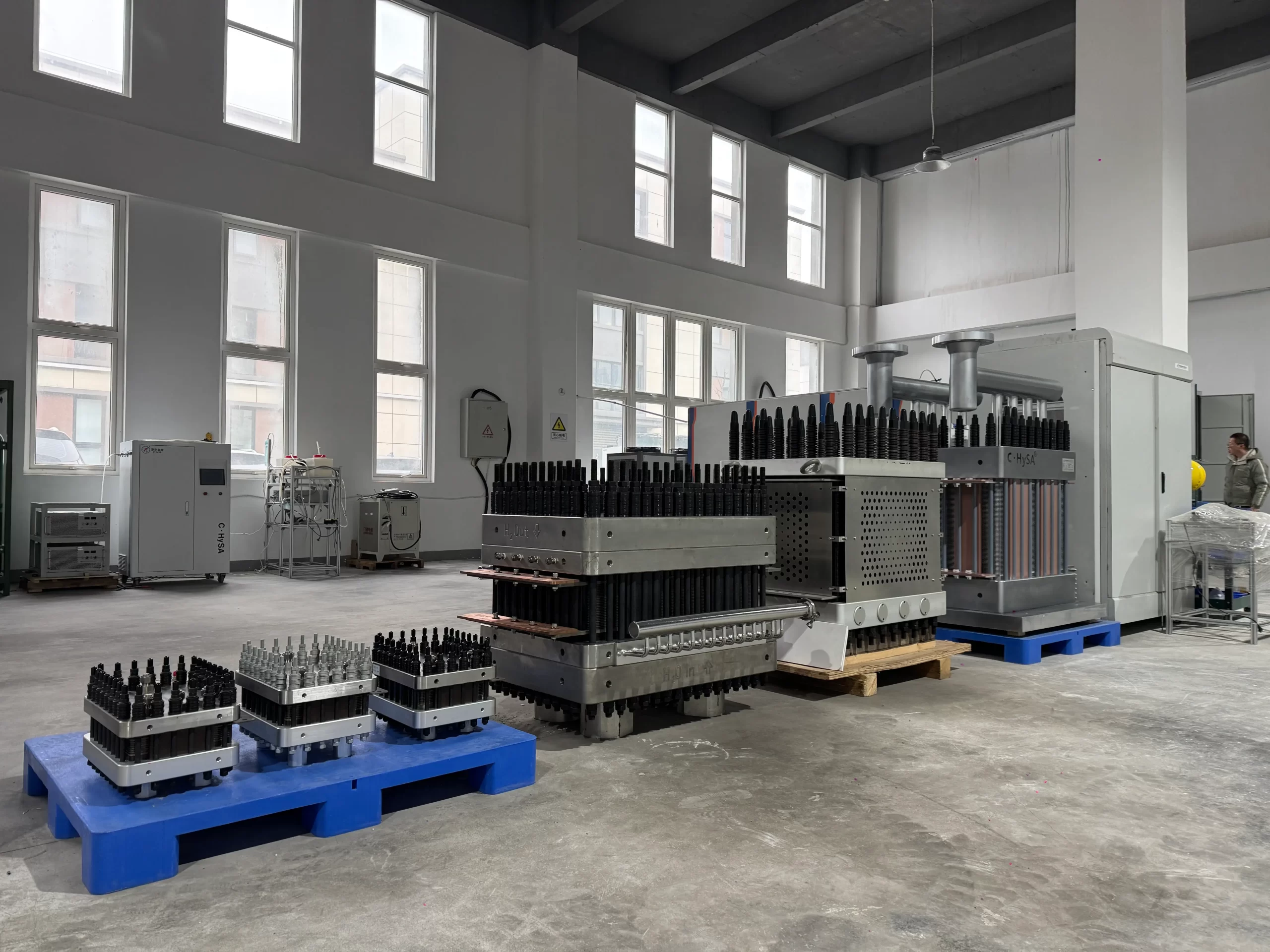PEM Stack Assembly Area
